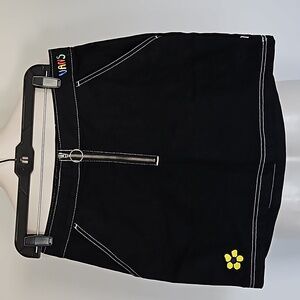 Vans black denim Brighton skirt-M